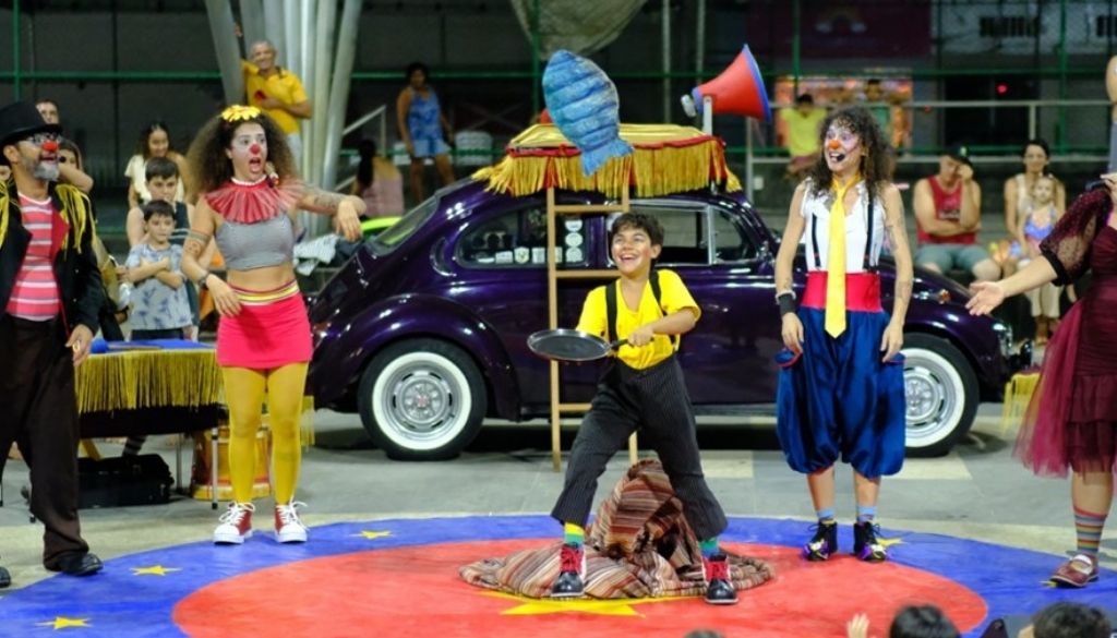 Fuscalhaços leva alegria e circo a Santa Teresa, Anchieta e Vila&nbsp;Velha