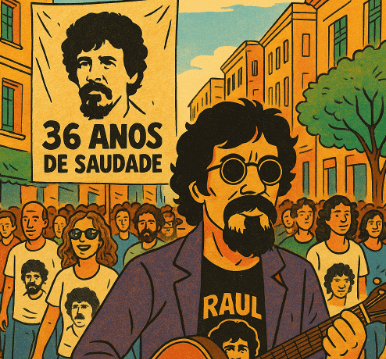 Passeata Raulseixista agita Centro de Vitória no dia 21