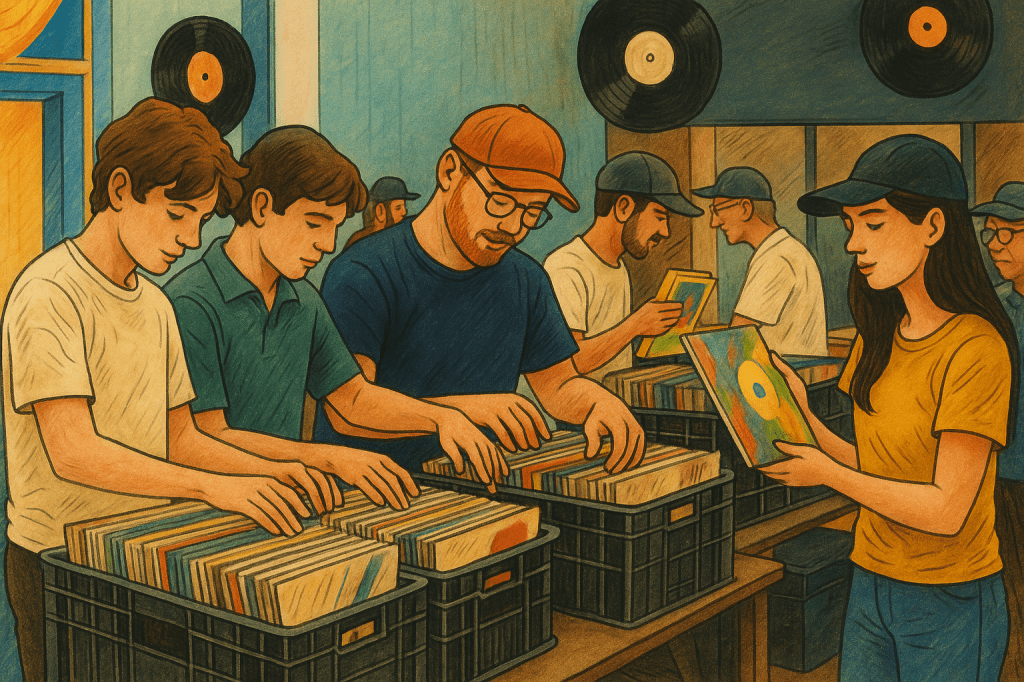 Feira reúne mais de 10 mil discos de vinil, neste sábado (30) em Vitória-ES