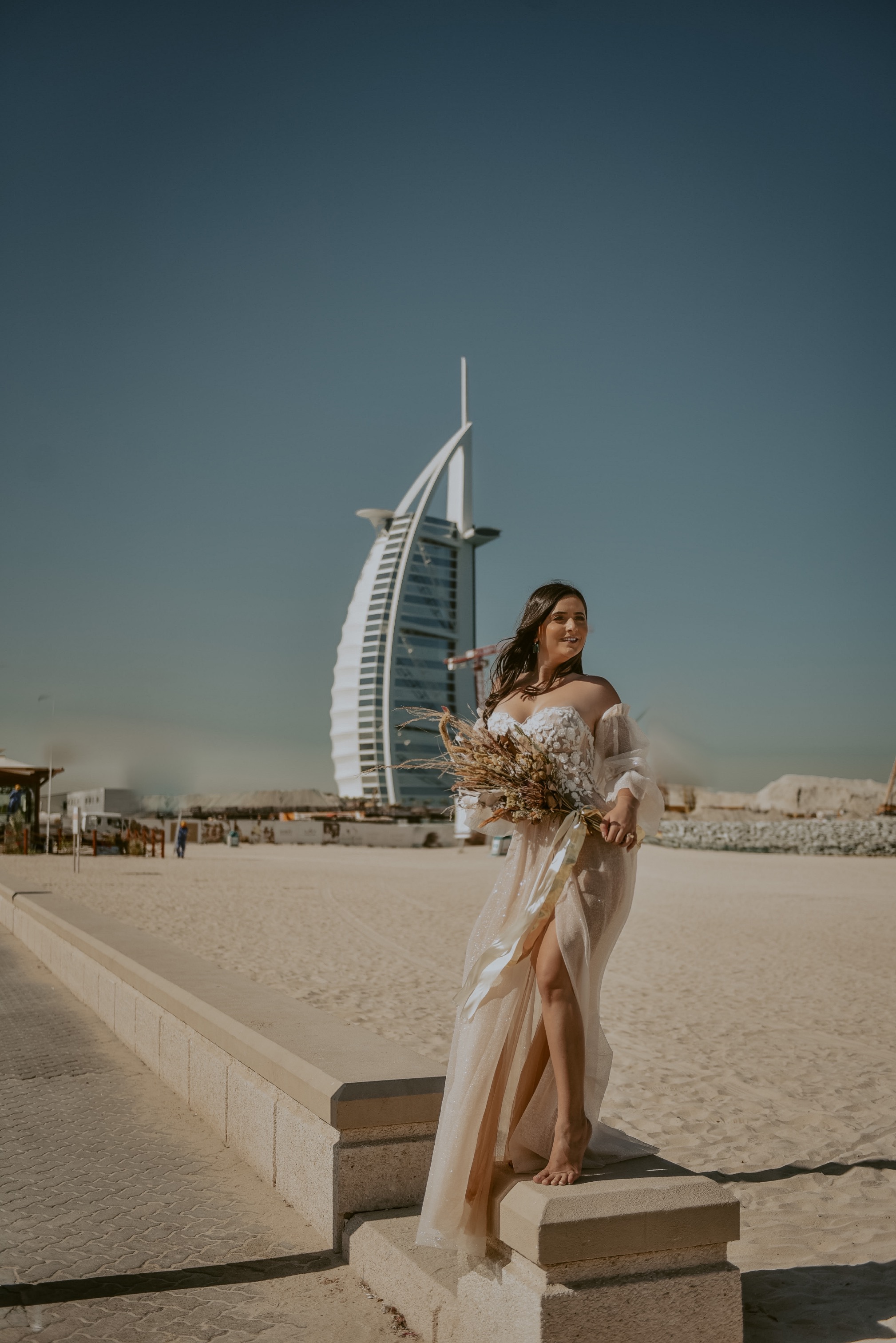 Uma das noivas dos Casamentos pelo Mundo realizado em Dubai