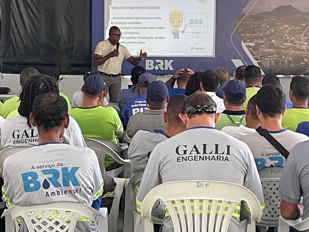 SIPAT da BRK em Cachoeiro destaca escolhas conscientes e&nbsp;segurança