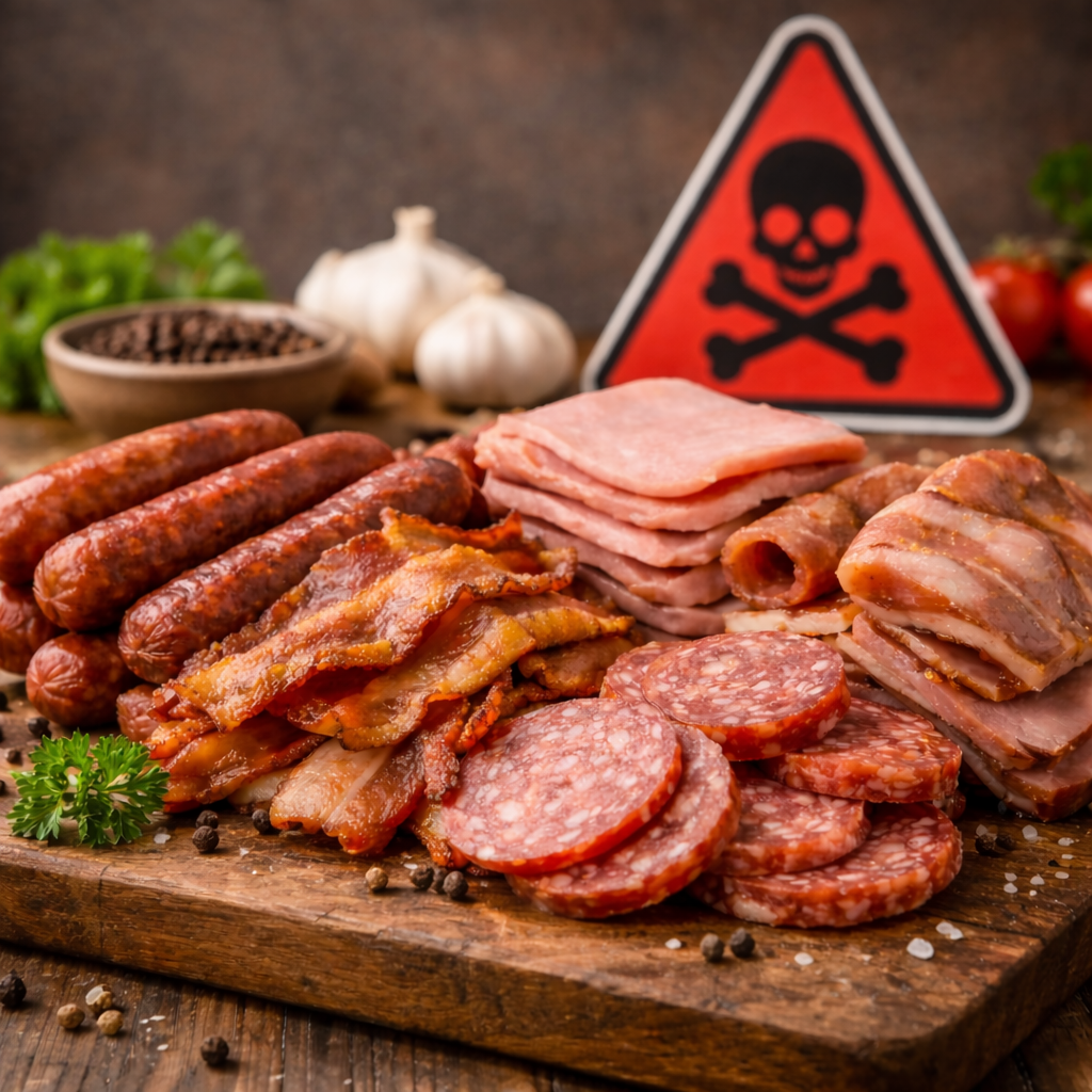 Carnes processadas e o risco associado ao câncer&nbsp;colorretal