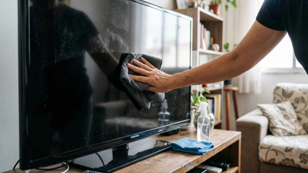 Você está destruindo sua TV sem saber? Veja o jeito certo de limpar OLED