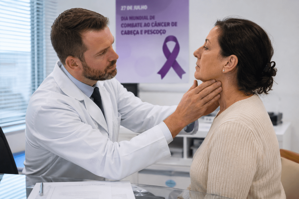 Diagnóstico precoce aumenta chances de cura do câncer de cabeça e&nbsp;pescoço