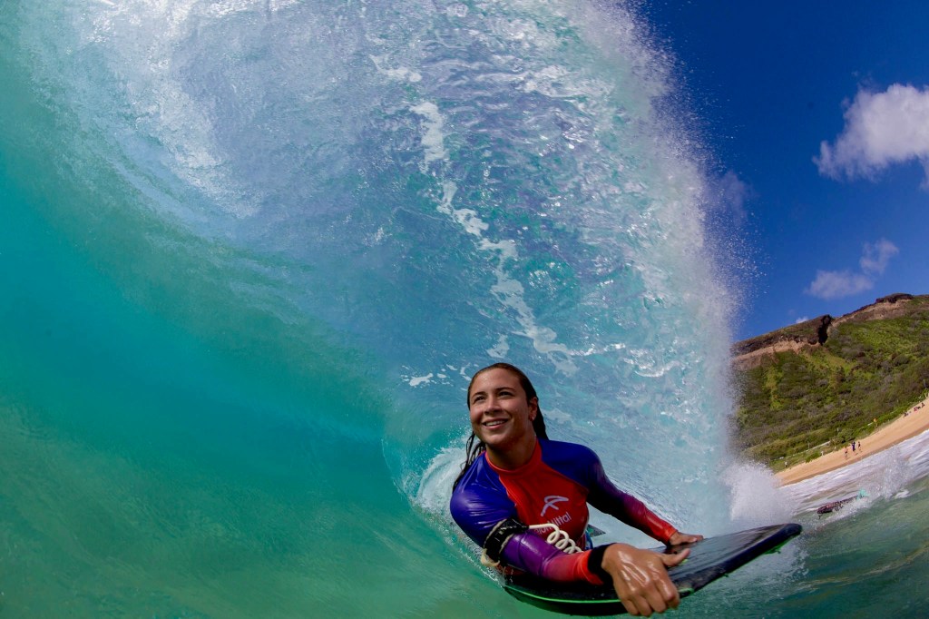 Capixaba Bianca Simões inicia Circuito Mundial de&nbsp;Bodyboarding