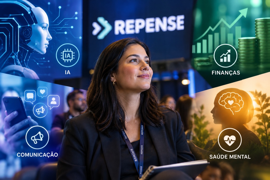 REPENSE reúne experiências sobre IA, finanças, comunicação e saúde&nbsp;mental