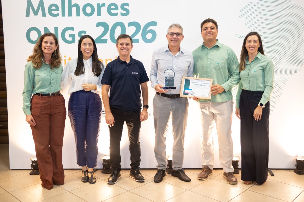 Instituto Água Viva está entre as 100 Melhores ONGs pelo 2º ano seguido